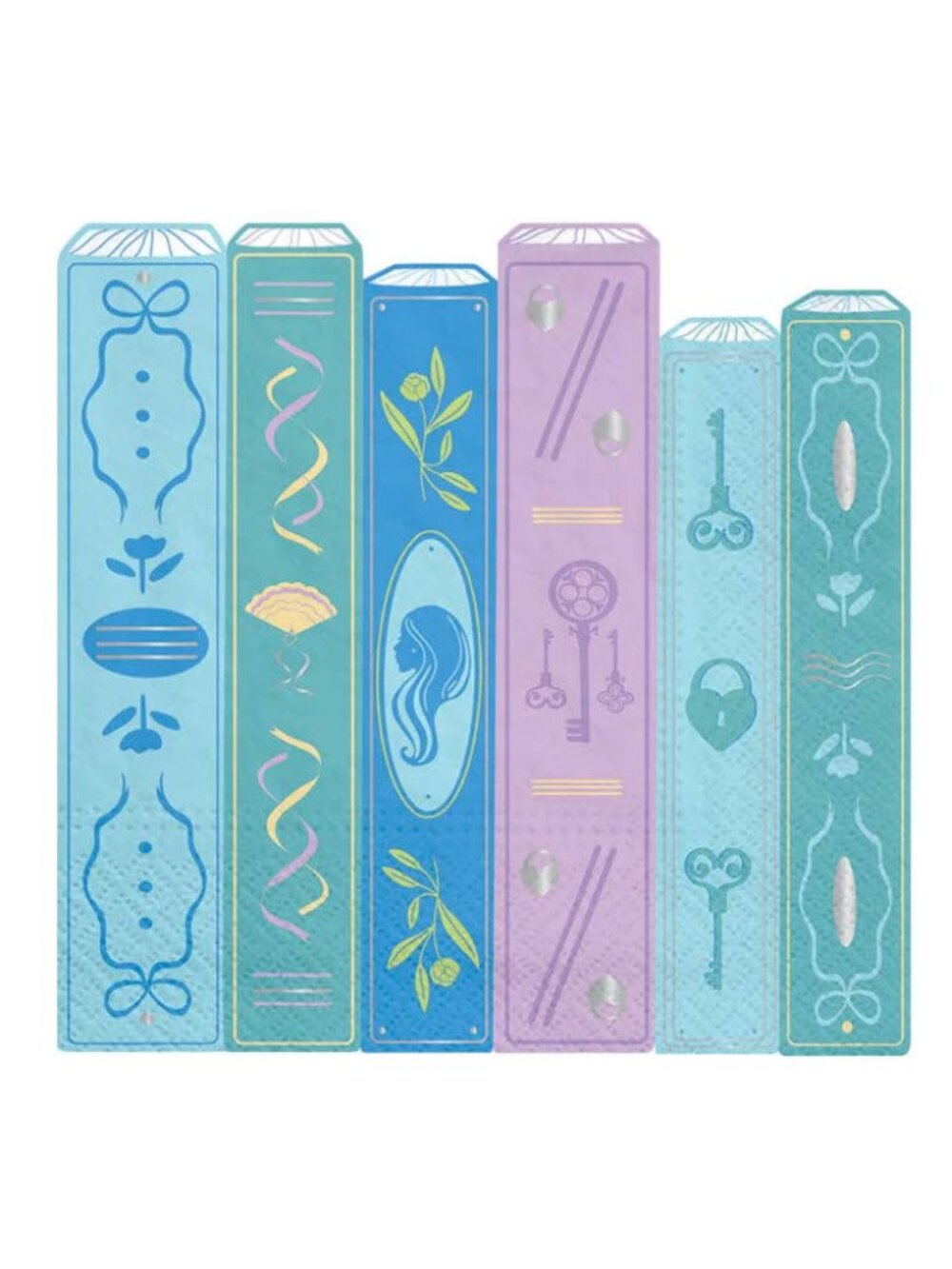 Book Club Die-Cut Paper Dinner Napkins